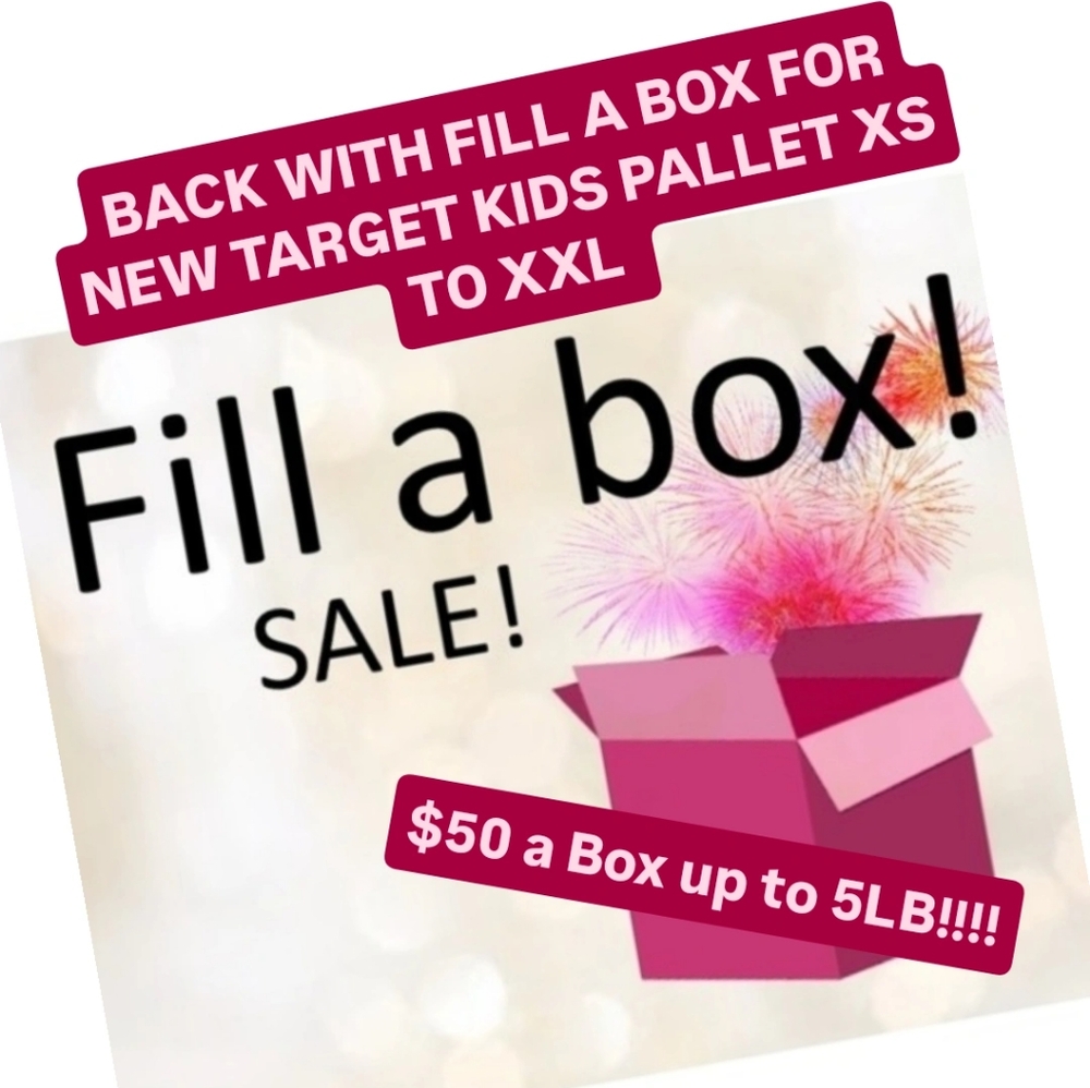 Target Kids Fill A Box - Up To 5lb  Pallet Pull XS  to XXL